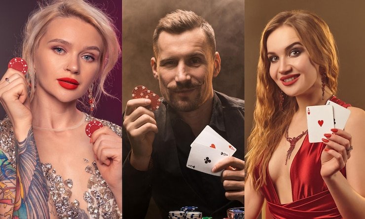 Dealer permainan baccarat langsung di studio HD populer4d